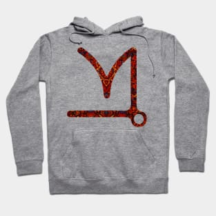 Capricorn Paisley Zodiac Sign Hoodie